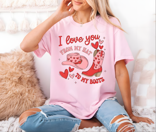 VALENTINE T-SHIRT FROM BOYFRIEND, HUSBAND - MTNN00