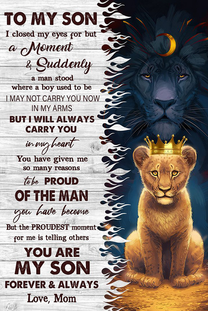 To My Precious Son – A Heartfelt Reminder from Mom