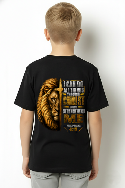 I CAN DO ALL THINGS THROUGH CHRIST - T-SHIRT FOR MEN  - MTNN00 (SKU2605-313)