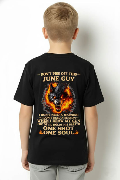 JUNE – One Shot One Soul – T-Shirt For Men – MTNN06 (SKU2604-120-06)