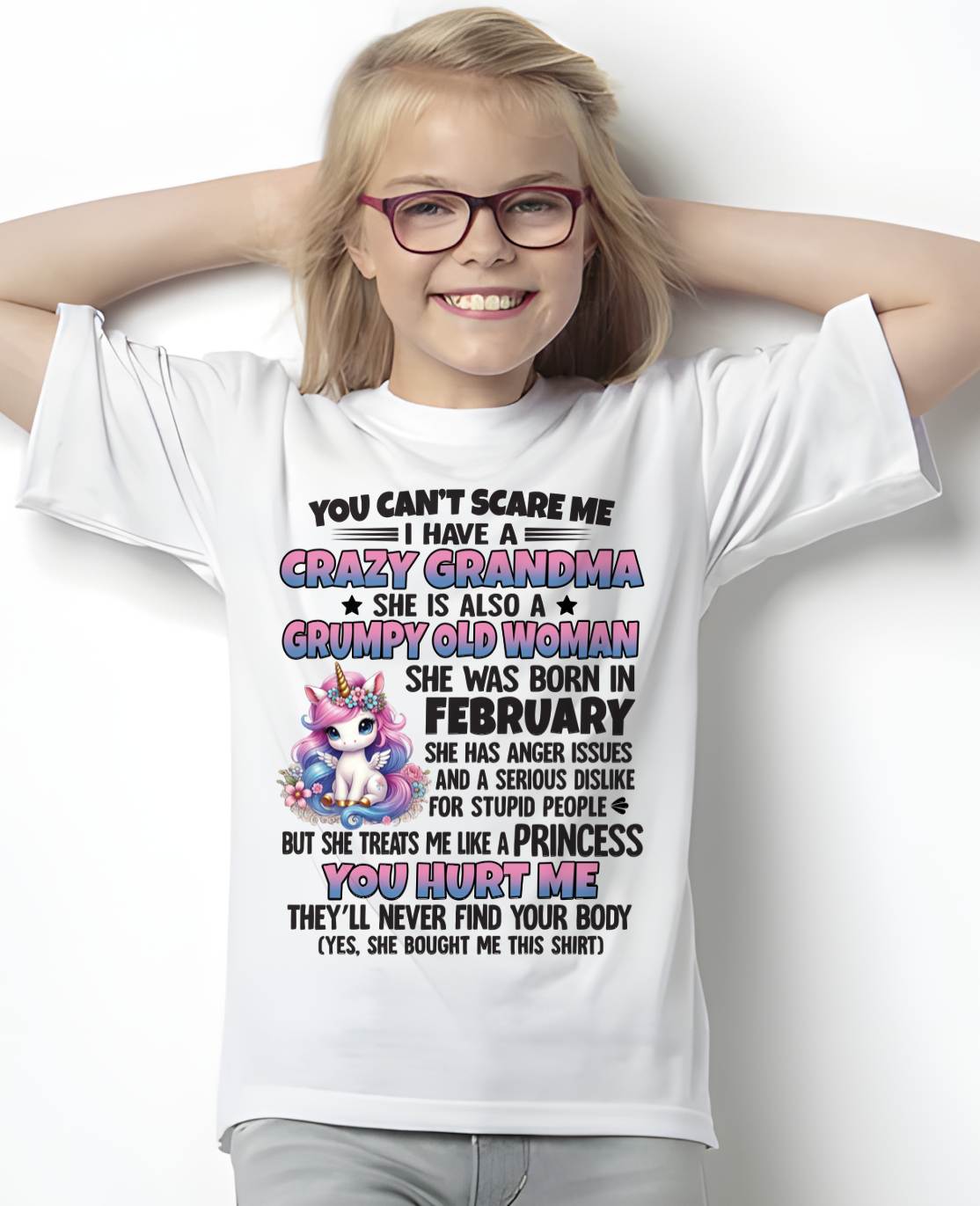 FEBRUARY - YOU CAN'T SCARE ME - GIFT FROM GRANDMA - MTNN02 (SKU09-106-02)
