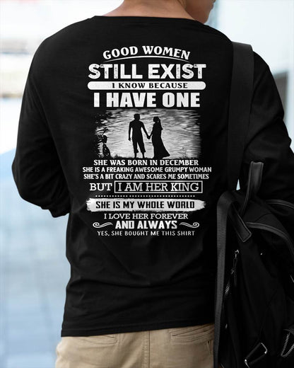 DECEMBER - GOOD WOMEN STILL EXIST - PERFECT GIFT FROM WIFE, GIRLFRIEND - MTNN12 (SKU2604-293-12)