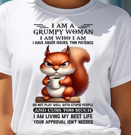 GRUPMY WOMAN - BIRTHDAY SHIRT FOR WOMEN - MTNN00 (SKU09-07-00)