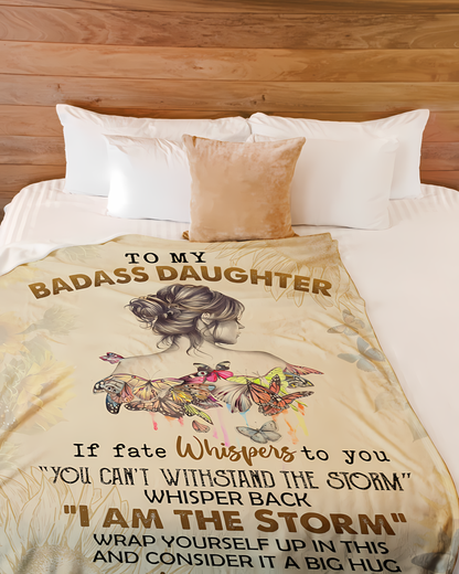 Special Gift For Your Daughter Blanket - From Dad