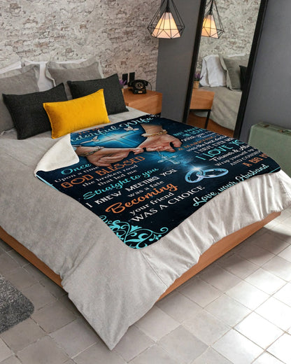 Special Gift For Your Wife Blanket - From Husband (SKUB07-168)