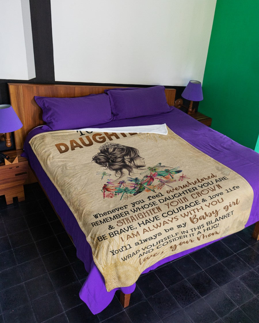 Special Gift For Your Daughter Blanket - From Mom