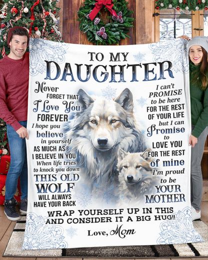 Special blanket for Daughter - From Mom blanket