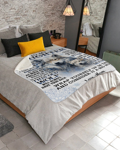 Special Gift For Your Daughter Blanket - From Mom (SKUB06-71)