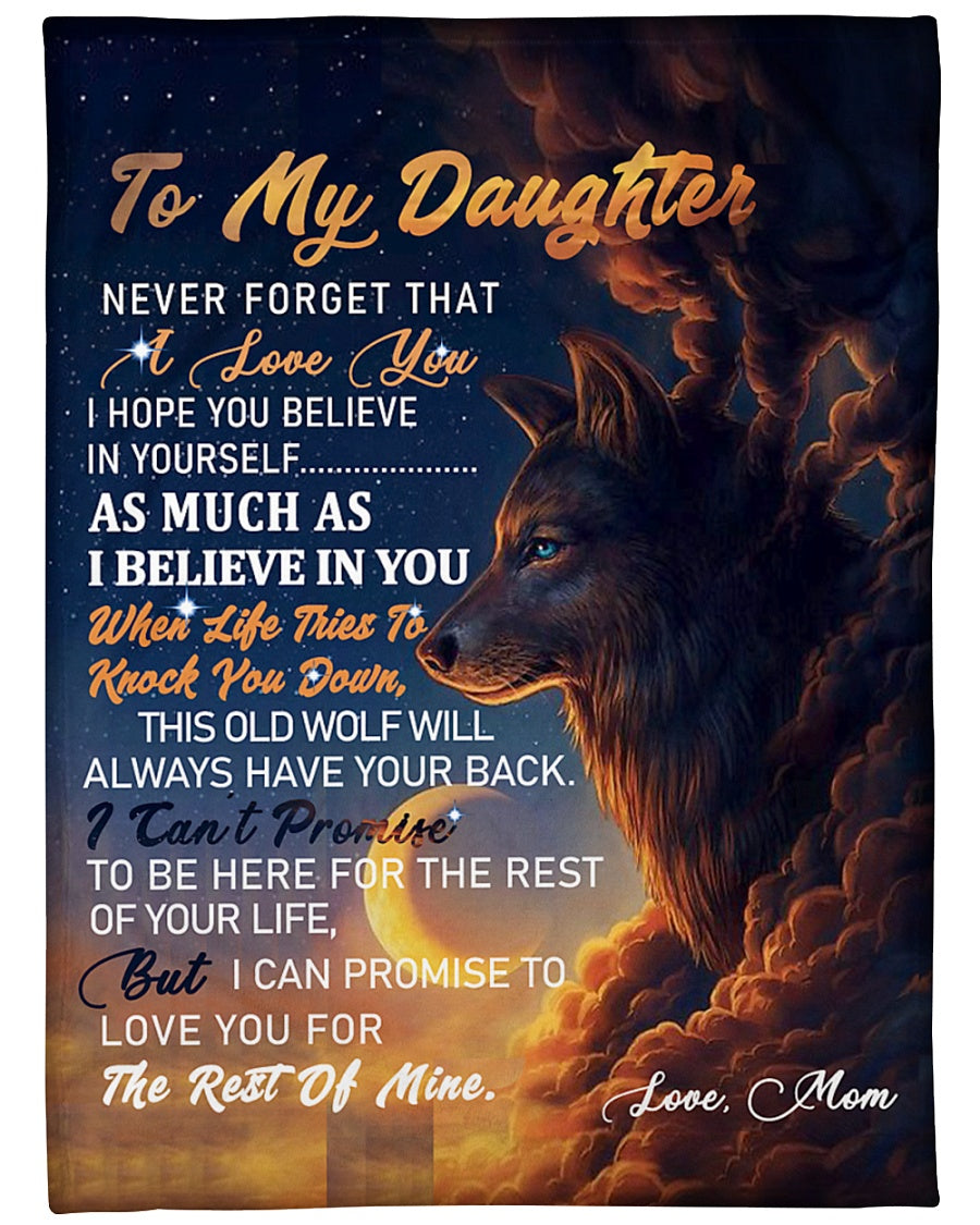 Special Gift For Your Daughter Blanket - From Mom