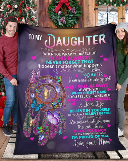 Special blanket for Daughter - From Mom blanket