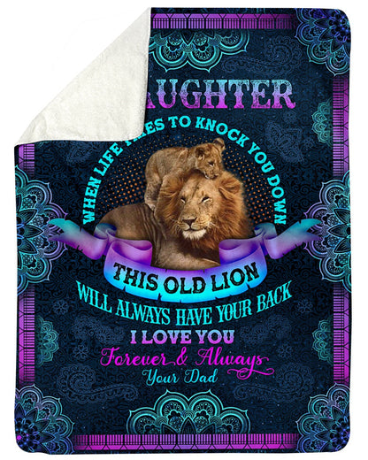 Special blanket for Daughter - From Dad blanket