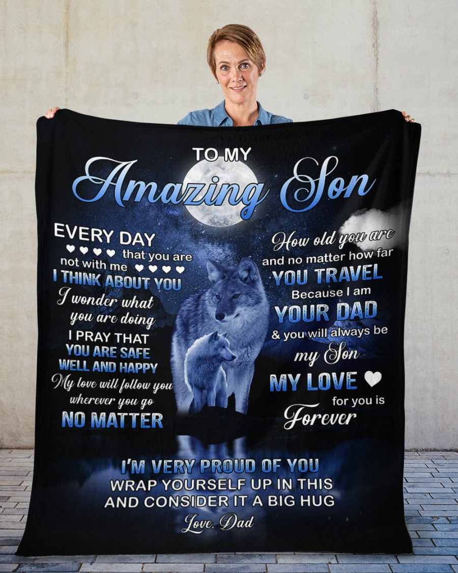 Special blanket for Son - From Dad blanket