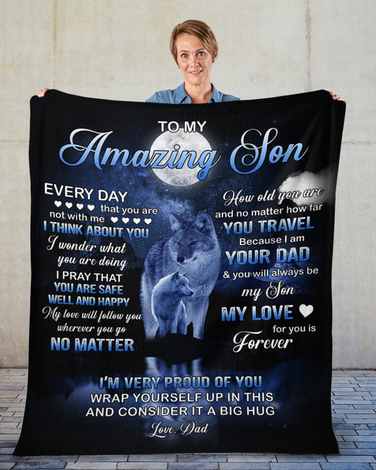 Special blanket for Son - From Dad blanket