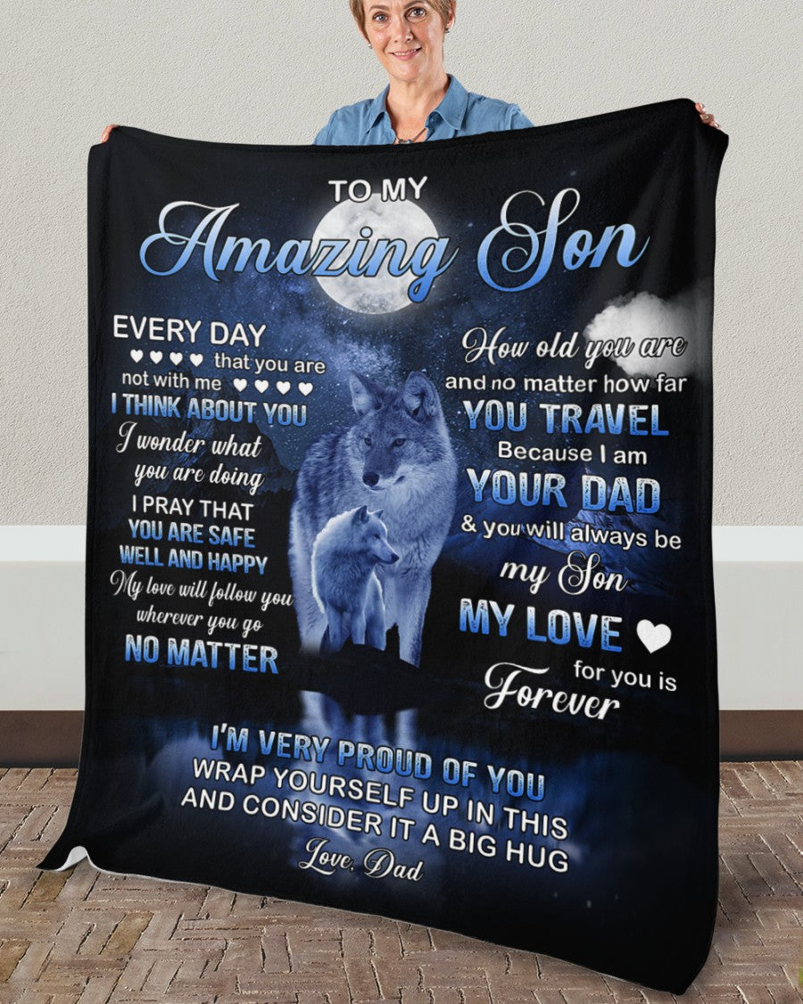 Special blanket for Son - From Dad blanket