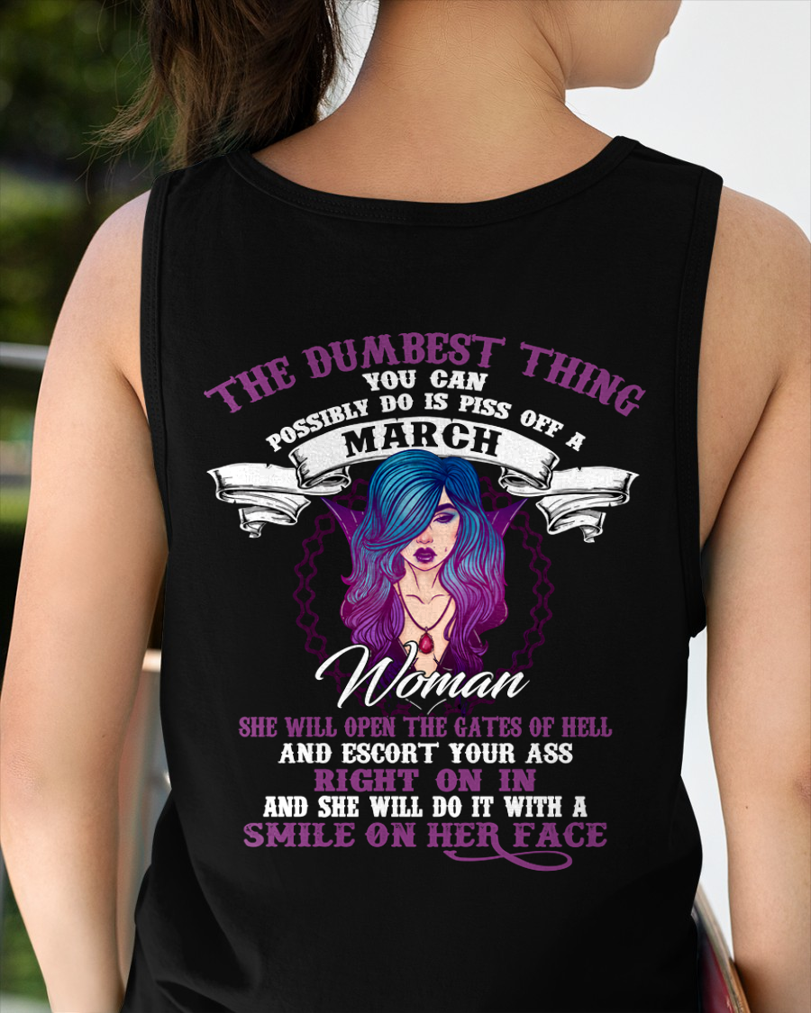 MARCH – WILD & DANGEROUS GIRL – T-SHIRT FOR WOMEN  - MTNN03 (SKU2605-248-03)