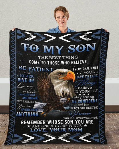 Special blanket for Son - From Mom blanket