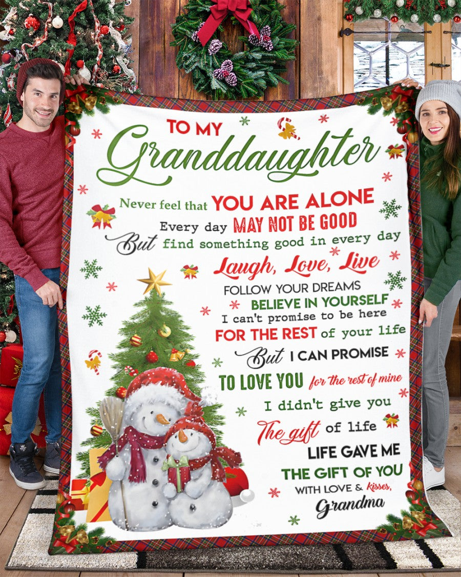 BLANKET FOR GRANDDAUGHTER FROM GRANDMA – XMAS GIFT (SKUB-CHRISTMAS2)
