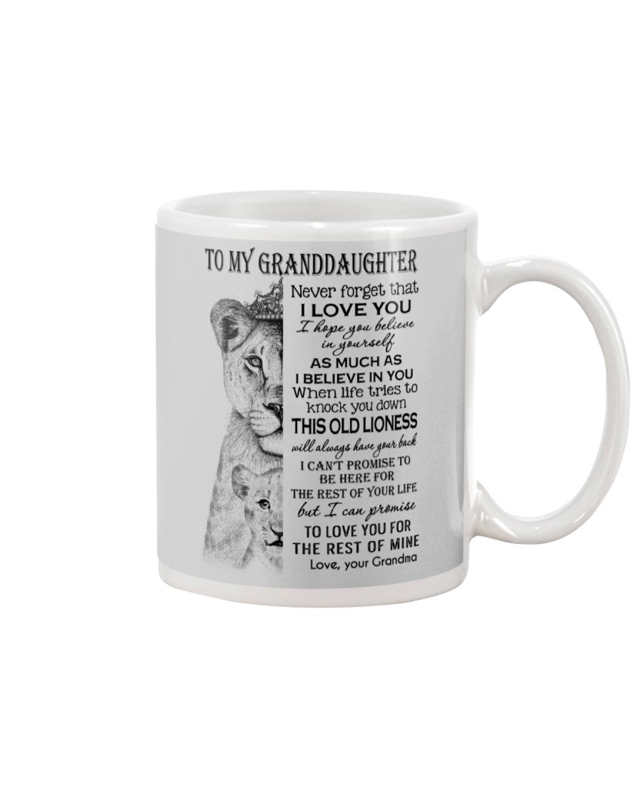 TO GRANDDAUGHTER MUG 04 - GIFT FROM GRANDMA - HNDS00