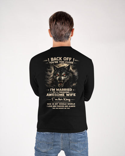 BACK OFF! YOU'RE TOO CLOSE - GIFT FROM WIFE - MTNN00 (SKU26T-01-25-00)