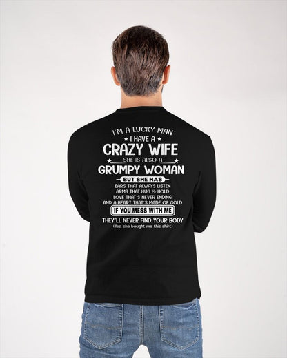 LUCKY MAN OF A GRUMPY WIFE  - GIFT FROM WIFE - MTNN00 (SKU12-277-00)