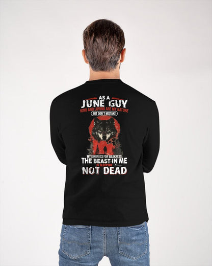 JUNE - KIND AND LOVING ARE MY NATURE - BIRTHDAY T-SHIRT FOR MEN - MTNN06 (SKU26T-01-17-06)