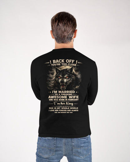 FEBRUARY - BACK OFF! YOU'RE TOO CLOSE - GIFT FROM WIFE - MTNN02 (SKU26T-01-25-02)