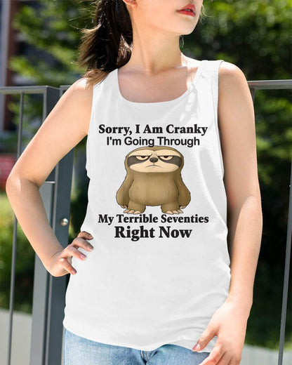 SORRY I AM CRANKY - BIRTHDAY SHIRT FOR WOMEN - MTNN00 (SKU12-226)