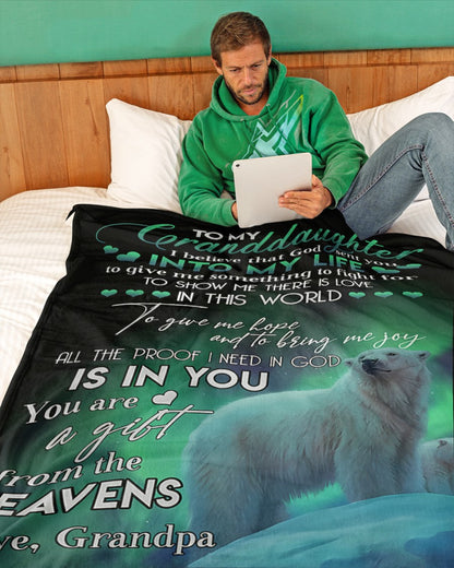 TO MY DAUGHTER - GIFT FOR DAUGHTER - Sherpa Fleece Quilt Blanket (SKUB10-88)