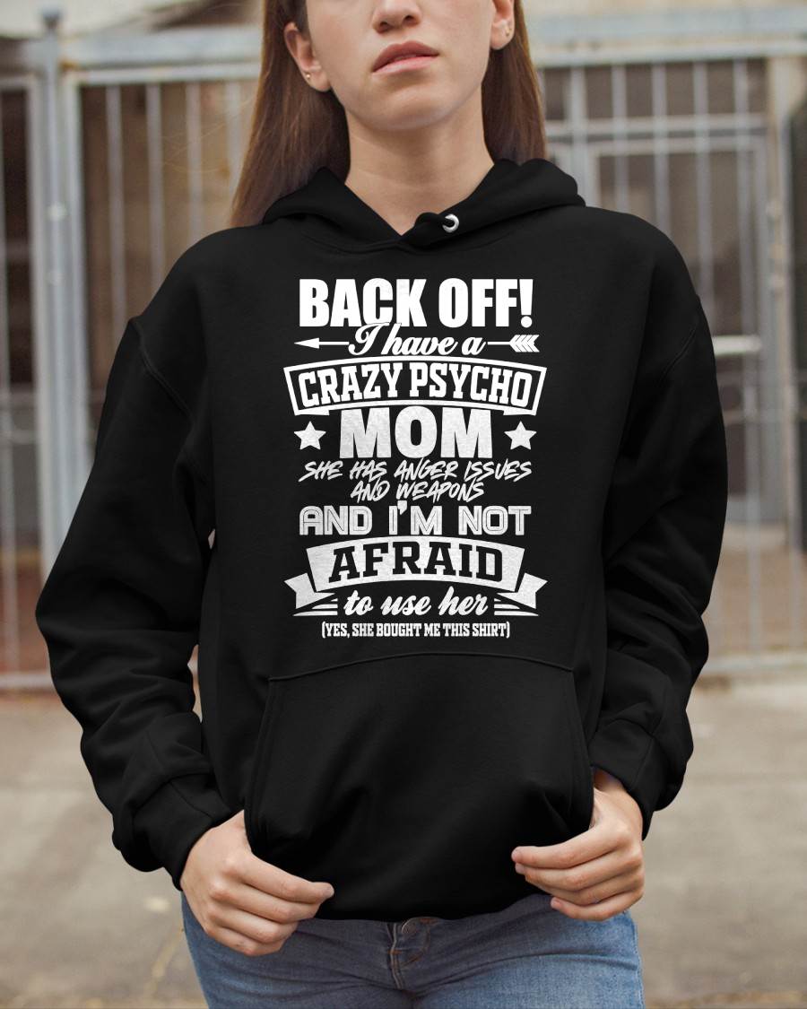 I HAVE A CRAZY MOM - PERFECT GIFT FOR YOUR DAUGHTER - GIFT FROM MOM - MTNN00 (SKU12-245)
