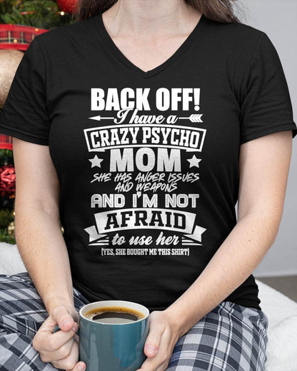 I HAVE A CRAZY MOM - PERFECT GIFT FOR YOUR DAUGHTER - GIFT FROM MOM - MTNN00 (SKU12-245)