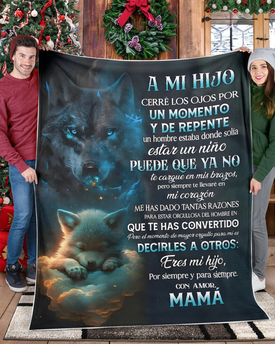 MANTA PARA HIJO – REGALO DE COMODIDAD Y CALOR DE MAMÁ Manta acolchada de forro polar Sherpa NTTDsp (SKUB11-79)