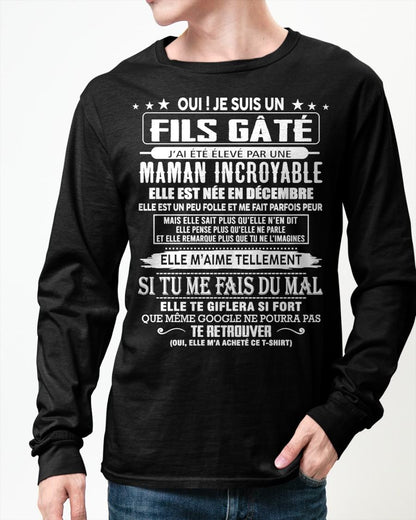 DÉCEMBRE - FILS GÂTÉ – CADEAU DE MAMAN - MTNN12 (SKU26T-0172-12)