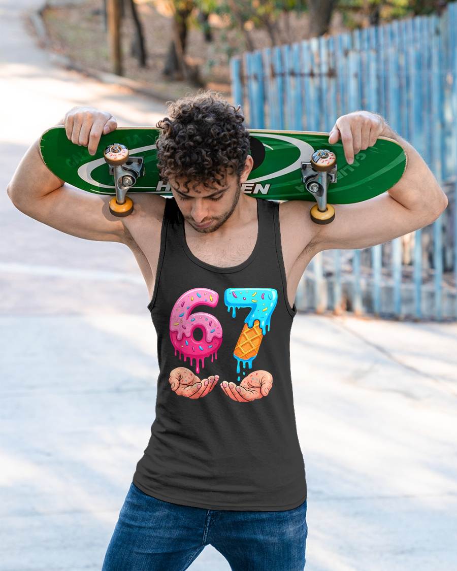 ICE CREAM 6 7 - UNISEX MEME T-SHIRT - MTNN00