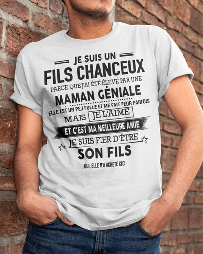 JE SUIS UN FILS GÂTÉ – CADEAU DE MAMAN INCROYABLE - frMTNN00