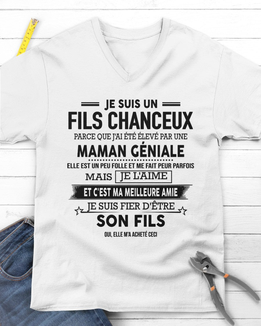 JE SUIS UN FILS GÂTÉ – CADEAU DE MAMAN INCROYABLE - frMTNN00