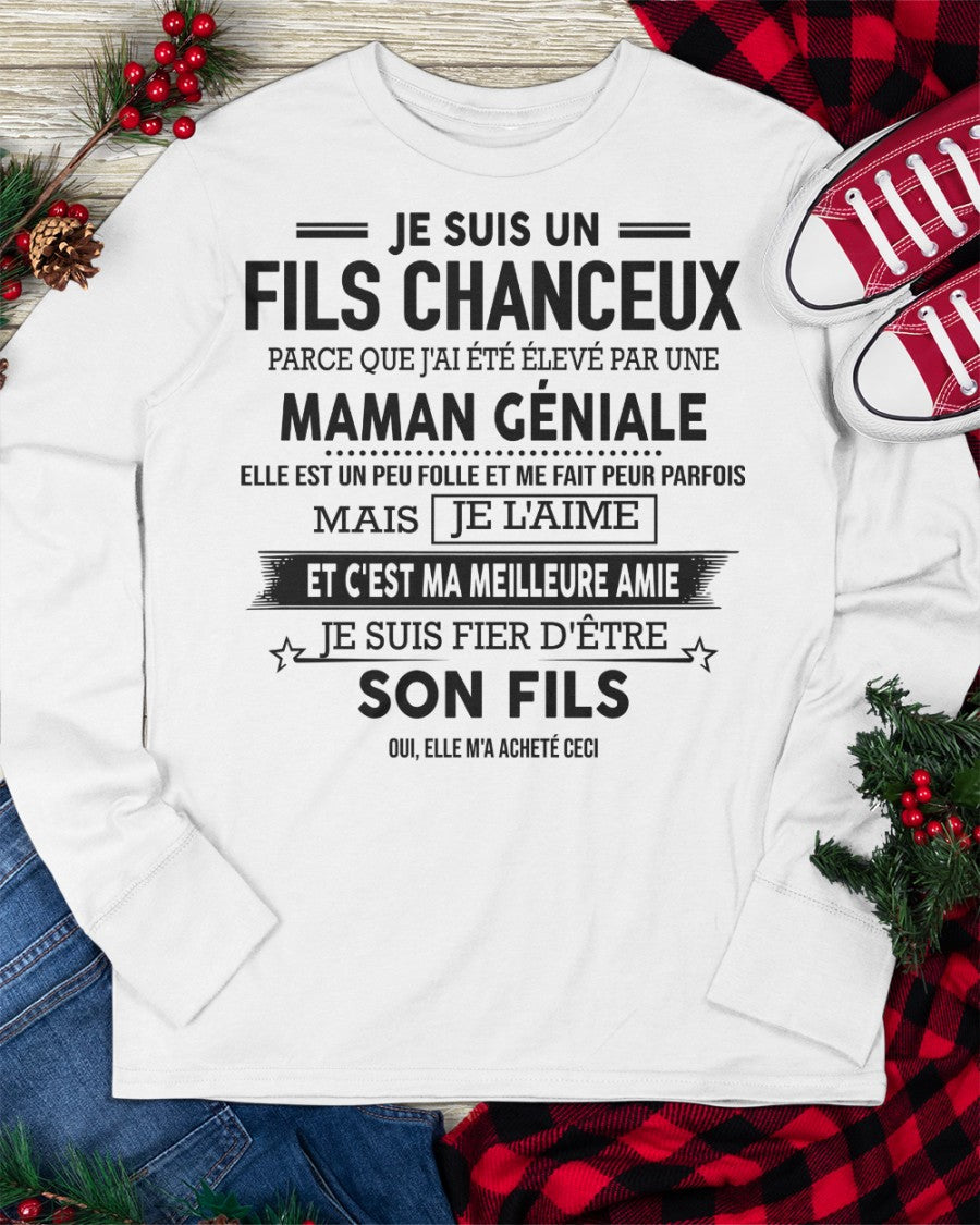 JE SUIS UN FILS GÂTÉ – CADEAU DE MAMAN INCROYABLE - frMTNN00
