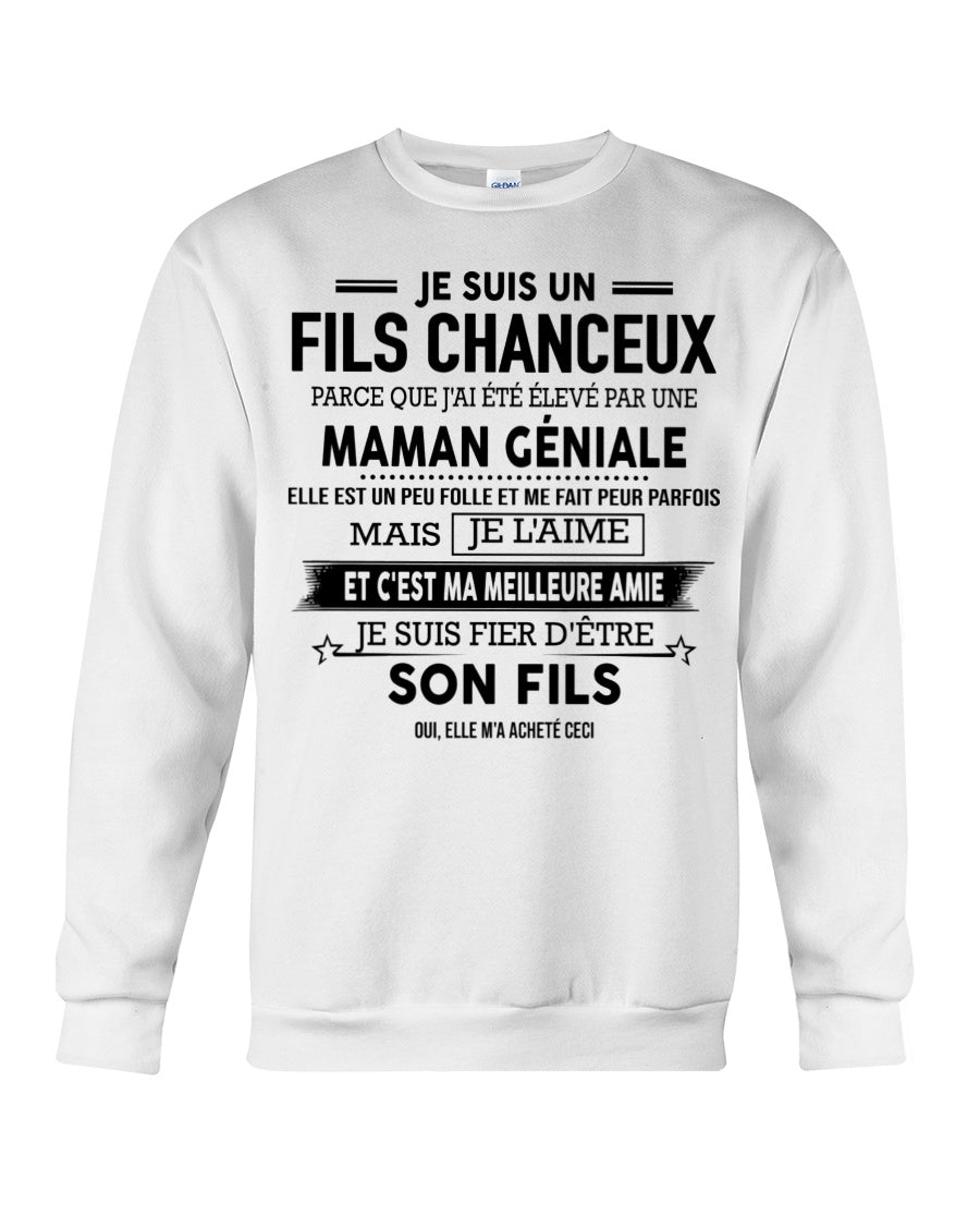JE SUIS UN FILS GÂTÉ – CADEAU DE MAMAN INCROYABLE - frMTNN00