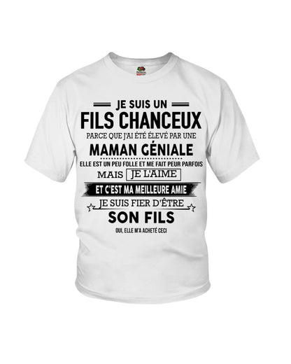 JE SUIS UN FILS GÂTÉ – CADEAU DE MAMAN INCROYABLE - frMTNN00