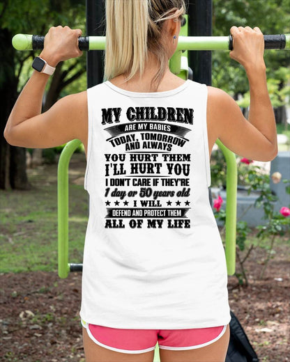 MY CHILDREN ARE MY BABY - T-SHIRT FOR MOM - MTNN00 (SKU12-274)