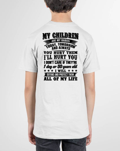 MY CHILDREN ARE MY BABY - T-SHIRT FOR MOM - MTNN00 (SKU12-274)