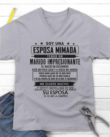 Diciembre Marido - Regalo especial para Esposa - TBN - T12 (Sku.TbnA2)