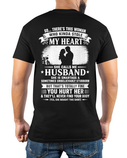MY HEART BELONGS TO MY WIFE – T-SHIRT FROM WIFE - MTNN00 (SKU2606-15-00)