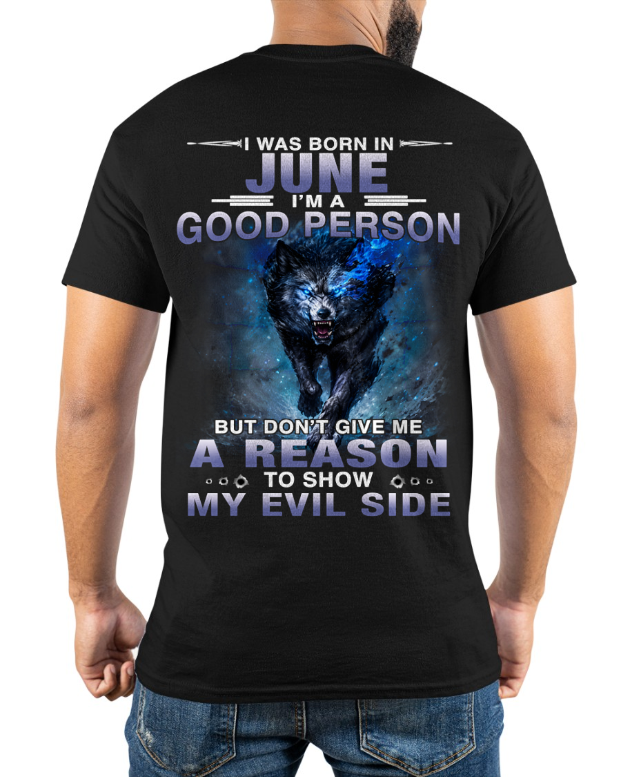 JUNE – GOOD PERSON UNTIL PROVOKED - T-SHIRT FOR MEN - MTNN06 (SKU2605-386-06)