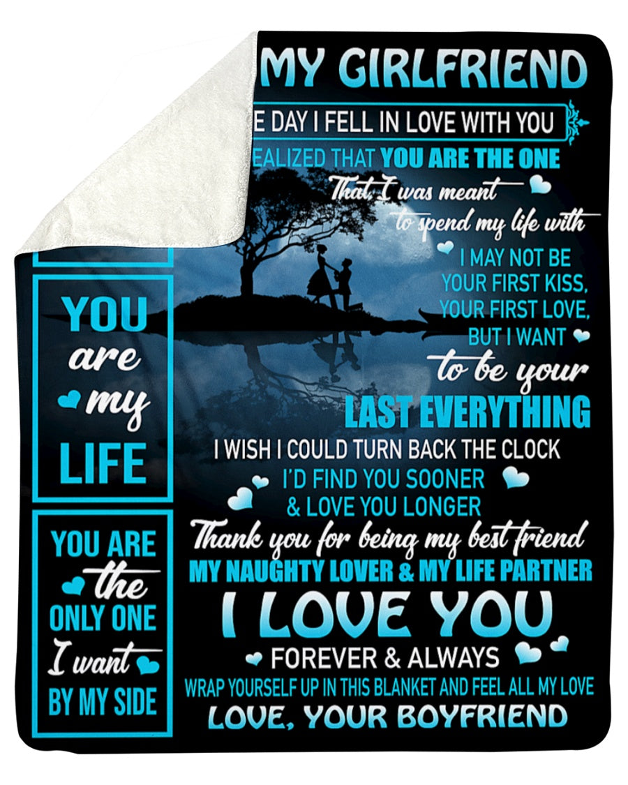 Special Gift For Your Girlfriend Blanket - From Boyfriend