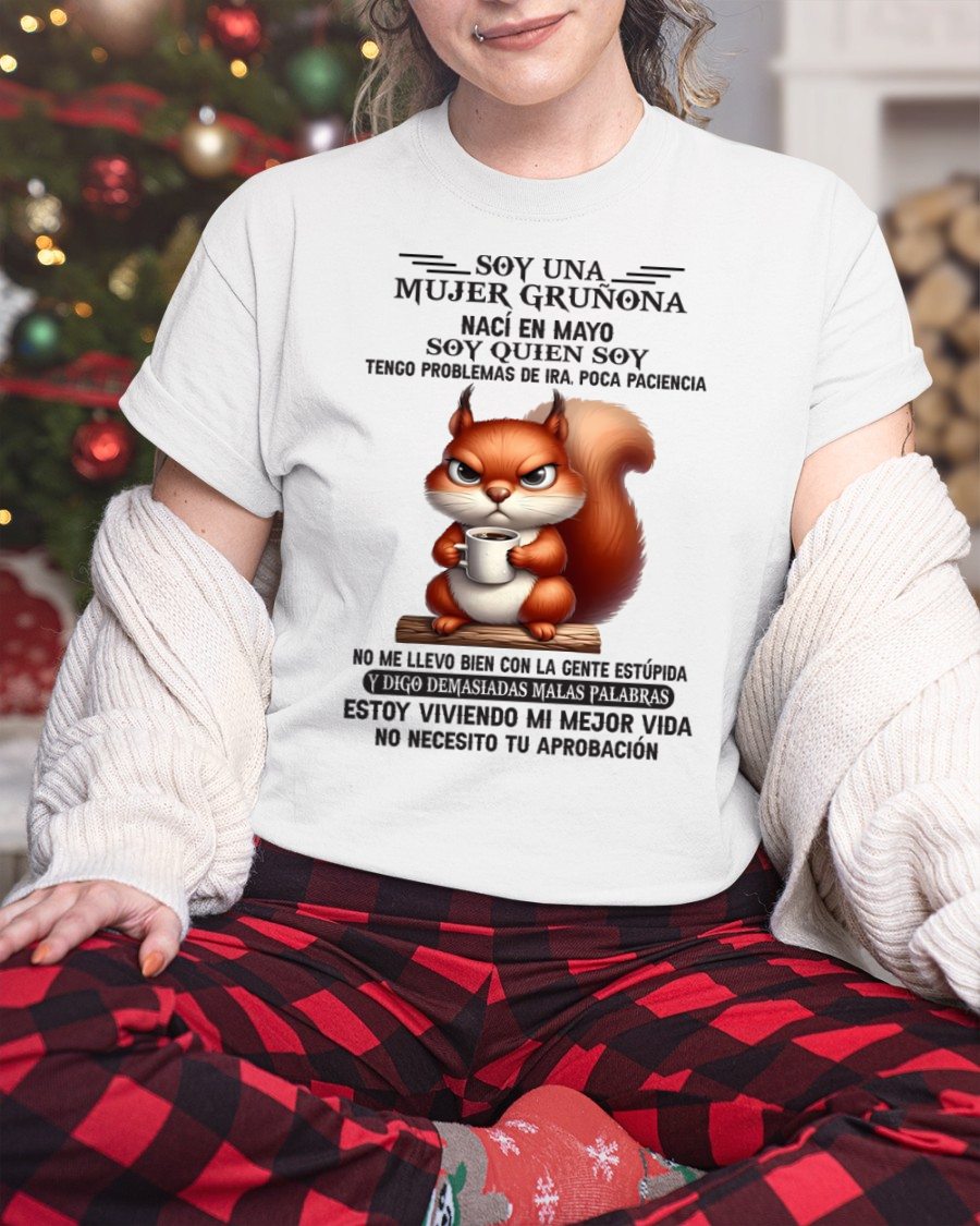 MAYO - MUJER GRU��ONA - REGALO DE CUMPLEA��OS PARA MUJERES - MTNN05sp (SKU09-36-05)