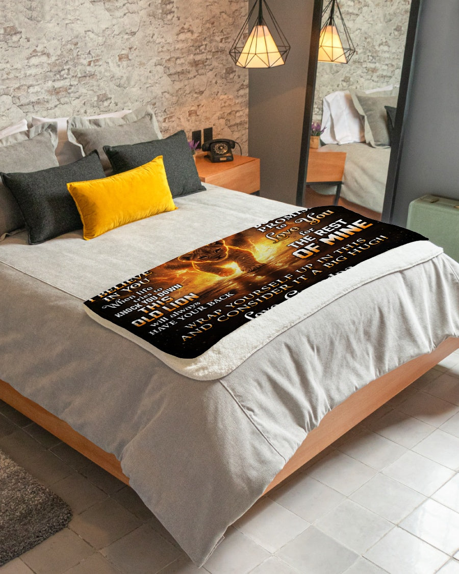 Special Gift For Your Grandson Blanket - From Grandpa (SKUB10-116)