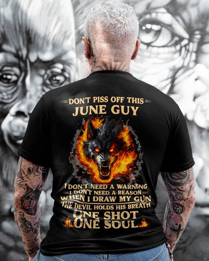 JUNE – One Shot One Soul – T-Shirt For Men – MTNN06 (SKU2604-120-06)