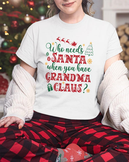 CHRISTMAX T-SHRIT FOR GRANDMA - GIFT FROM GRANDMA - MTNN00