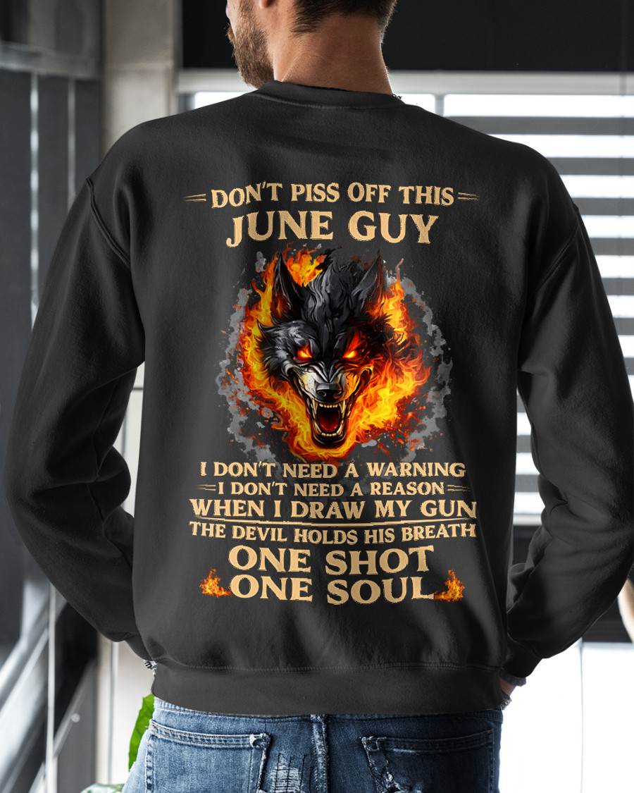 JUNE – One Shot One Soul – T-Shirt For Men – MTNN06 (SKU2604-120-06)