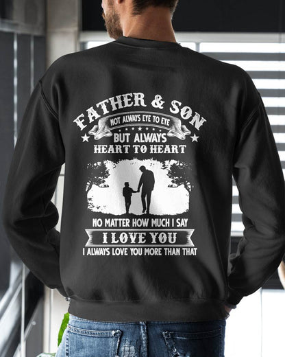 FATHER & SON - T SHIRT- GIFT FROM DAD -MTNN00 (SKU2606-130)